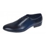 Pantofi barbati eleganti din piele naturala bleumarin - 024BL